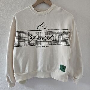 Peanuts Snoopy Cream Crewneck Sweater